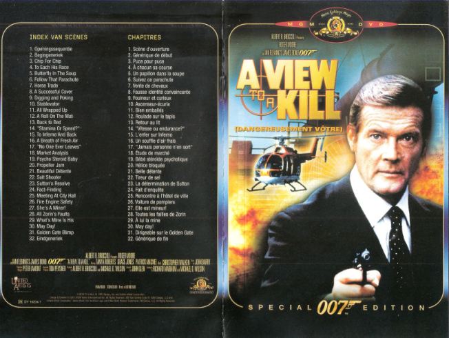 A View To  Kill - DVD - booklet